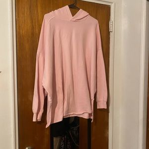 Pink hoodie